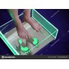 Podoscópio com luz led  polarizada ( Iva Incluído)