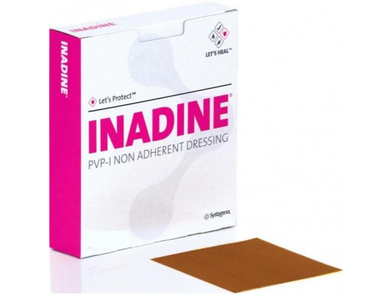COMPRESSA DE INADINE 9.5x9.5CM ( EMB.25 UND.) (IVA INCLUÍDO) COMPRESSA DE INADINE 9.5x9.5CM ( EMB.25 UND.) (IVA INCLUÍDO)