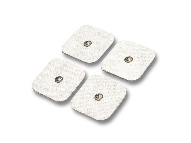 Elétrodos autocolante 50 x50 mm com MOLA (EMB.4UND.) (IVA INCLUÍDO) Elétrodos autocolante 50 x50 mm com MOLA (EMB.4UND.) (IVA INCLUÍDO)