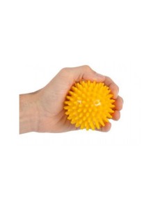 BOLAS DE REABILITAÇÃO COM PICOS - BOLA AMARELA - 9CM (IVA INCLUÍDO)