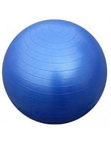 bola de ginástica azul 65cm (IVA INCLUÍDO)