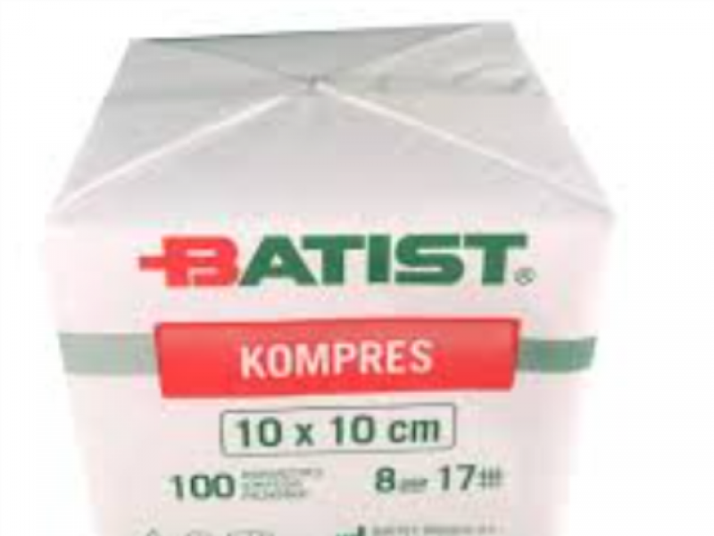 COMPRESSA DE GAZE NÃO ESTERILIZADA 10x10 ( EMB. 100 UNIDADES ) (IVA INCLUÍDO) COMPRESSA DE GAZE NÃO ESTERILIZADA 10x10 ( EMB. 100 UNIDADES ) (IVA INCLUÍDO)