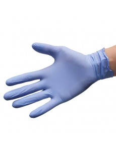 Luva de Nitrilo S/ PÓ AZUL (cx100) Tam.M (IVA INCLUÍDO)