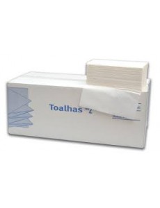 Papel Toalhas de Mão Zig Zag V-Tissue - 3000 Folhas (IVA INCLUÍDO)